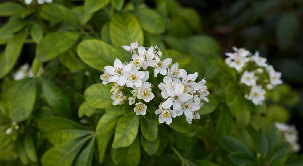 choisya white dazzler plante