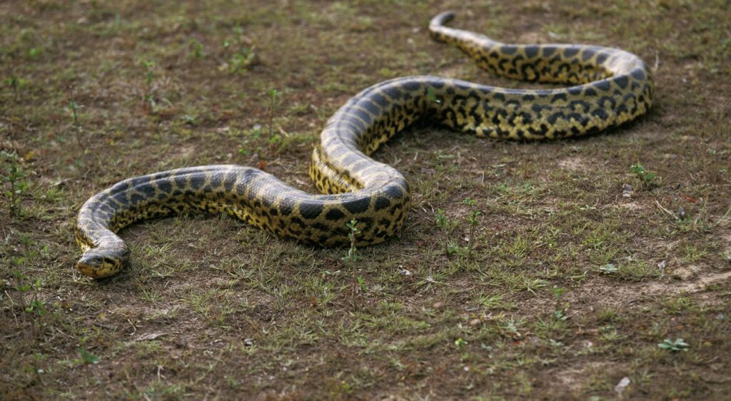 anaconda jaune