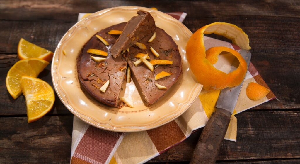 gâteau à la farine de châtaigne