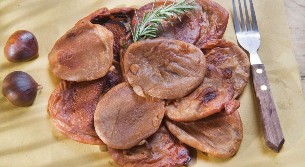 crêpes à la farine de châtaigne