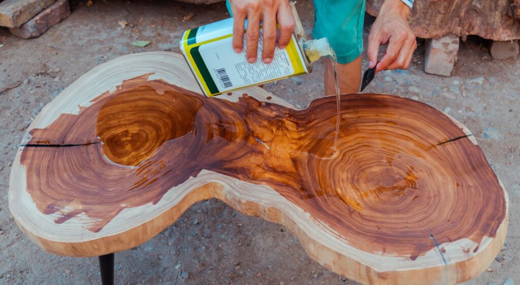 huile de lin pour bois