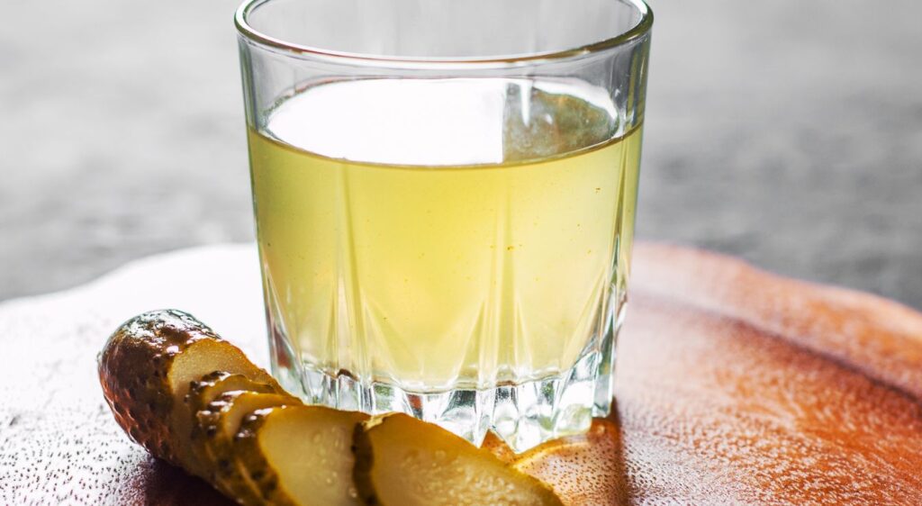 bienfaits du jus de cornichon