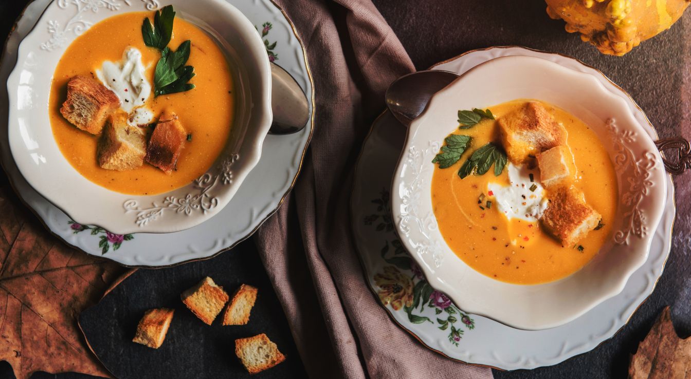 recette pour soupe au potiron