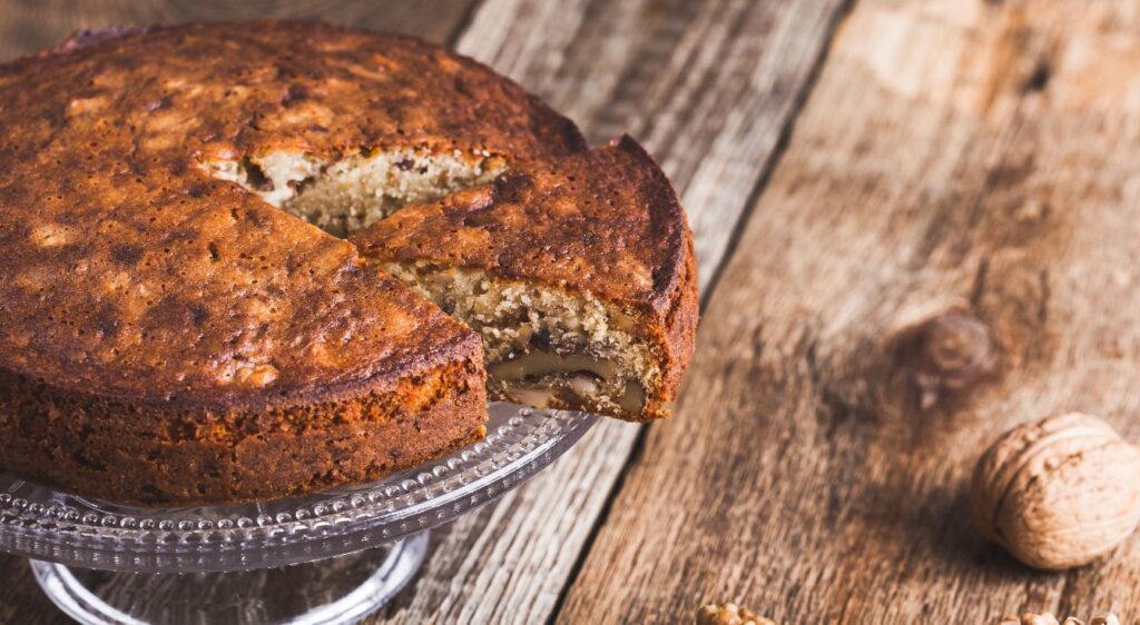 recette du gâteau aux noix