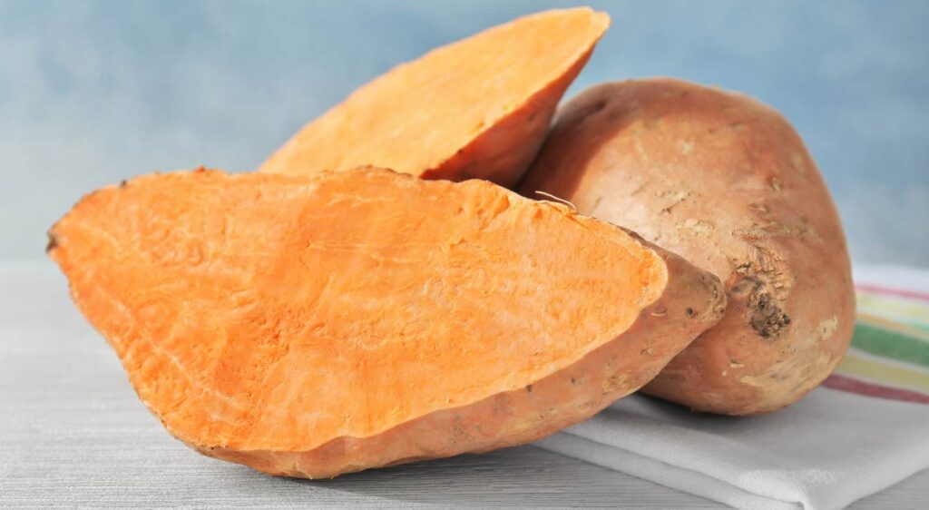 patate douce au four