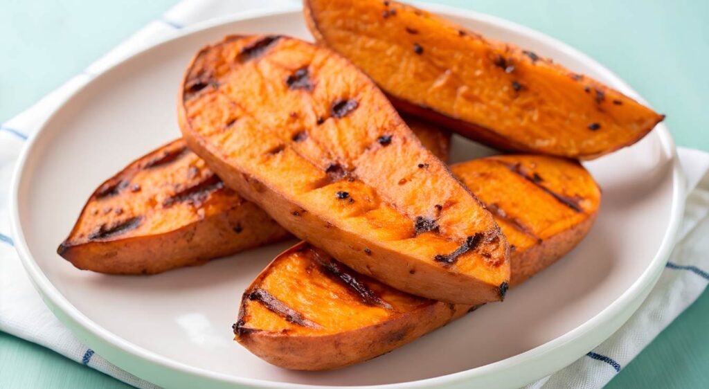 patate douce au four recette