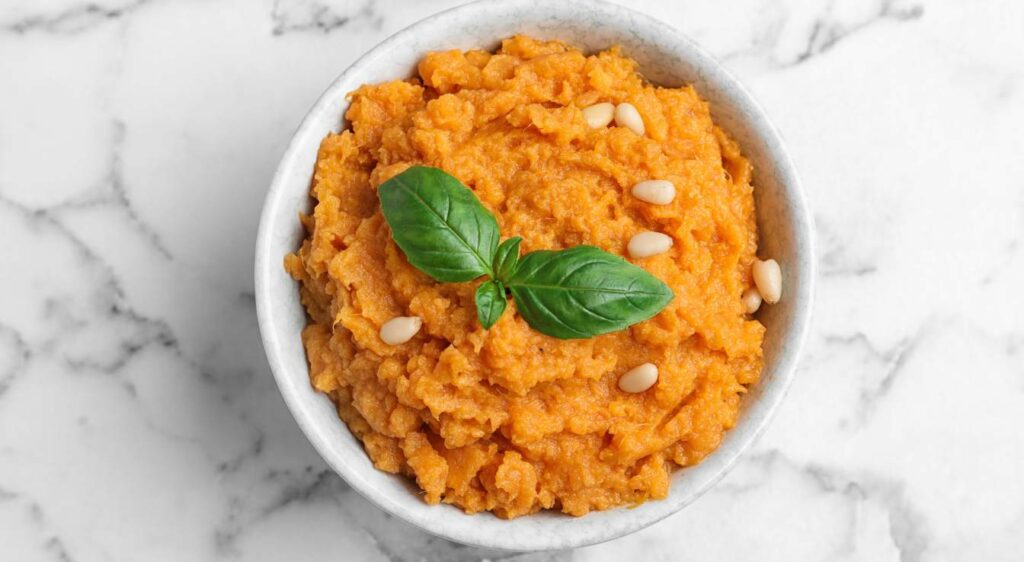 purée de patate douce recette