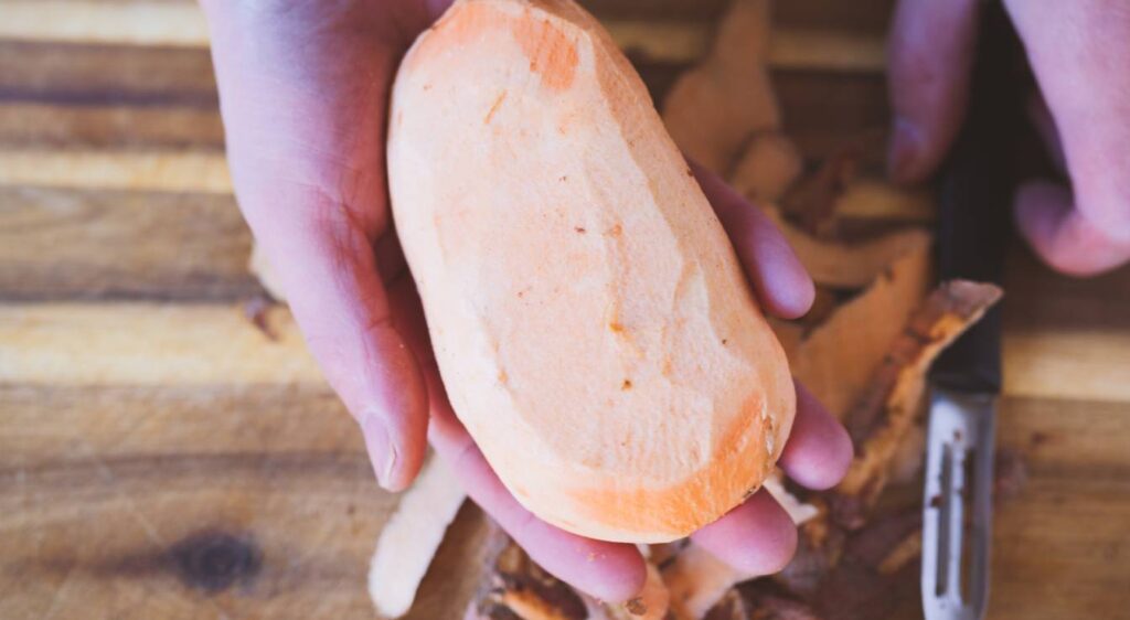 recettes tarte à la patate douce