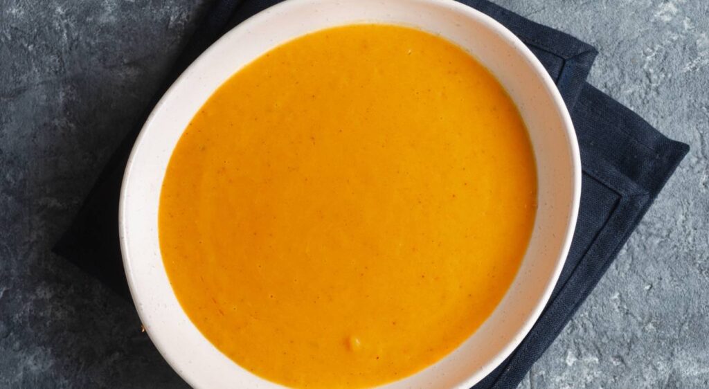 velouté de patates douces