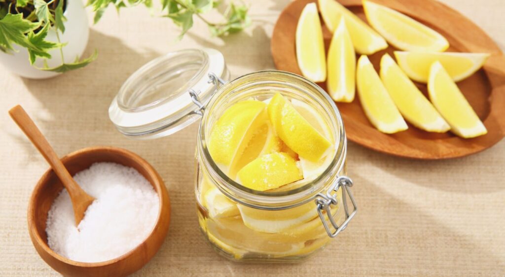 recette Citron confit