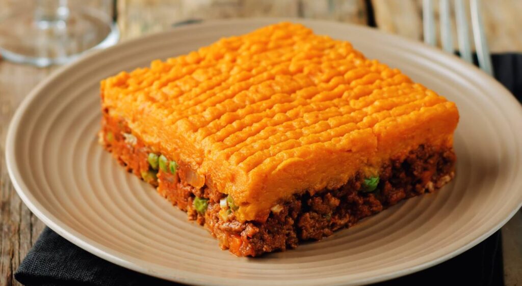 hachis parmentier à la patate douce