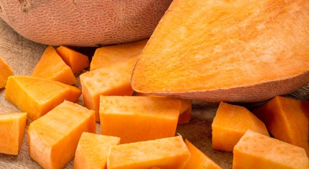 recette purée de patate douce