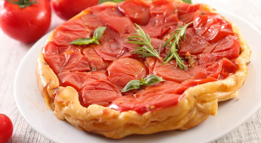 tarte tatin de tomates​