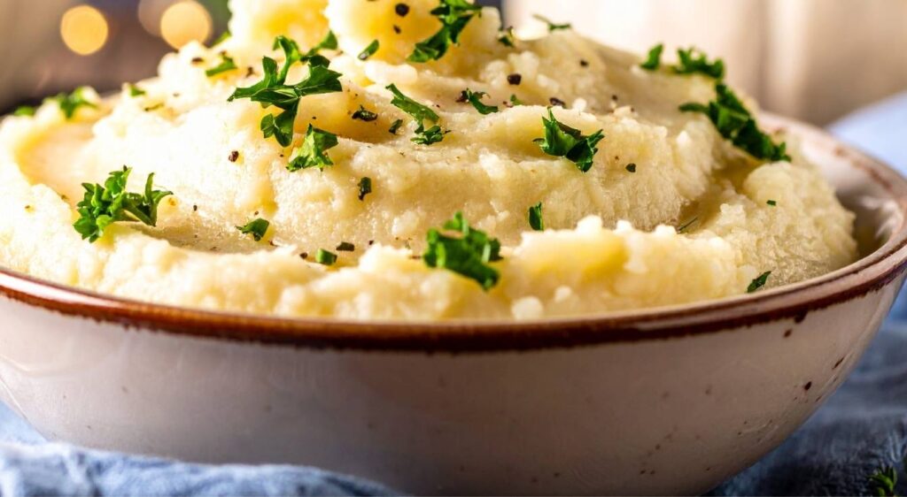 recette écrasé de pomme de terre