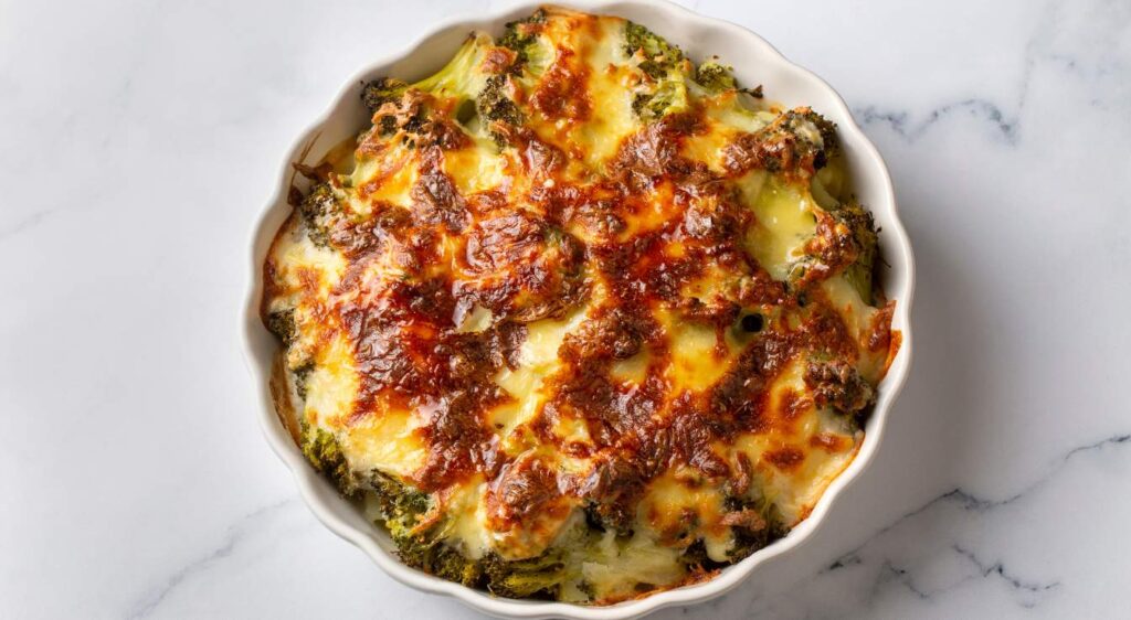 gratin de brocolis facile