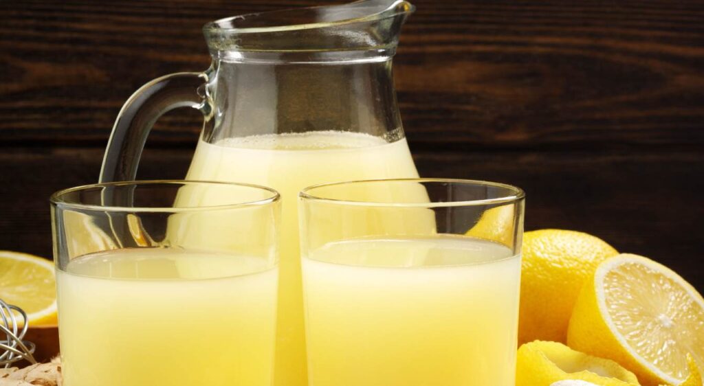 jus de citron au gingembre