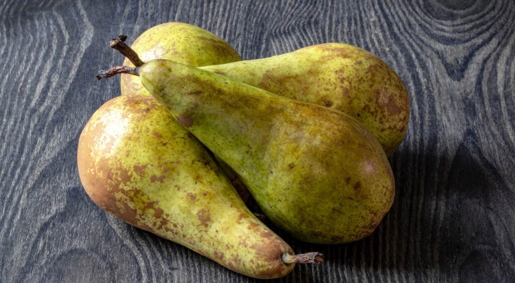 Poires caramélisées