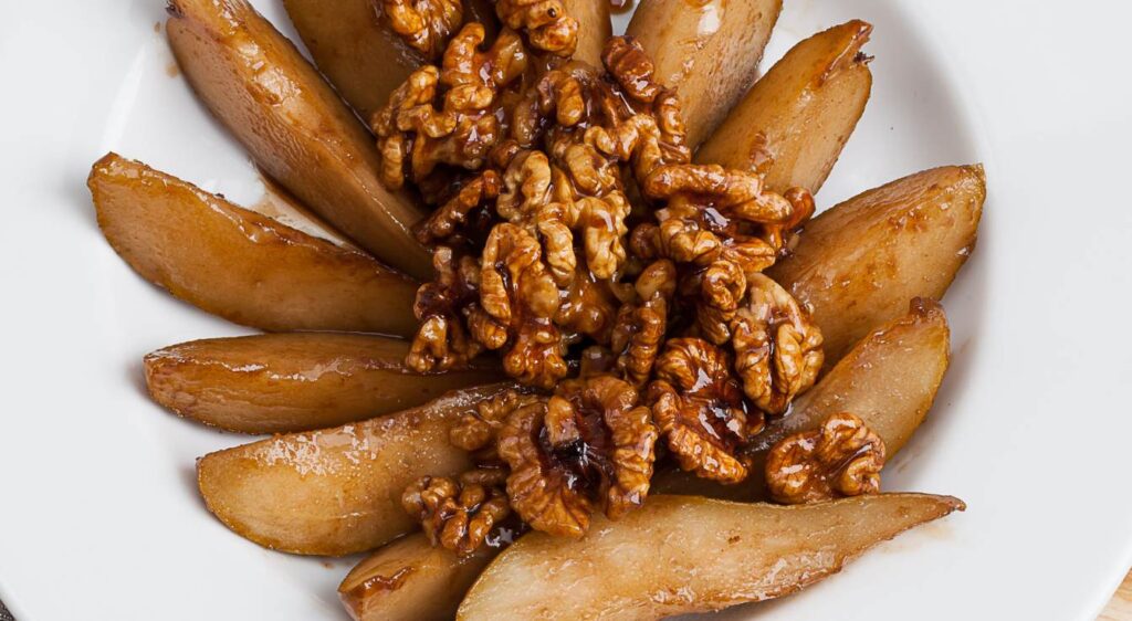 Poires caramélisées