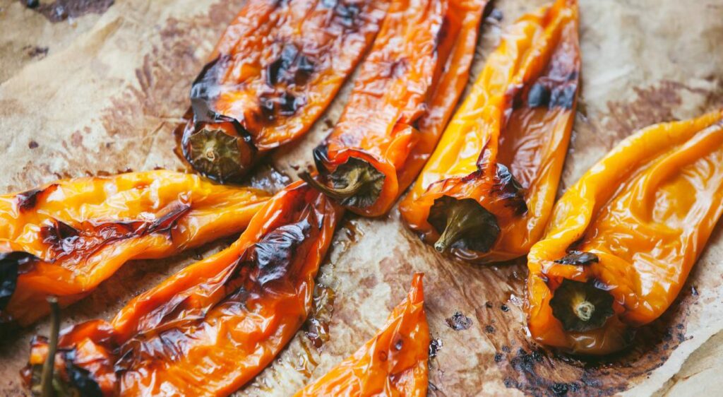 griller poivrons au four