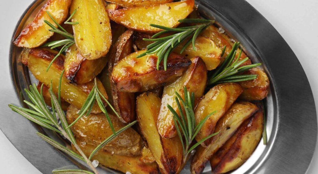 pomme de terre au four romarin ail