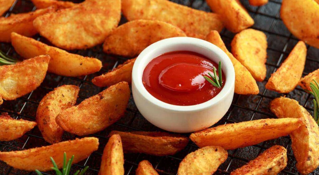 recette pomme de terre coupée au four