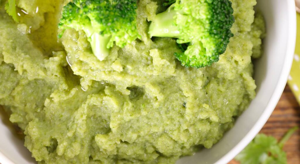 purée de brocolie