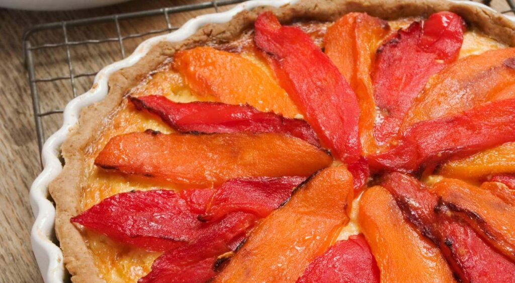 recette quiches aux poivrons