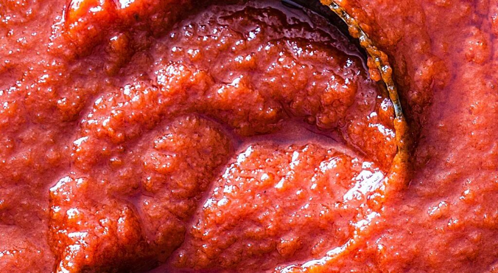 coulis de tomates maison