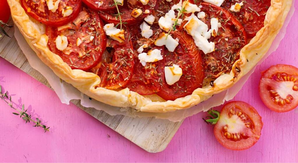 tarte moutarde tomate