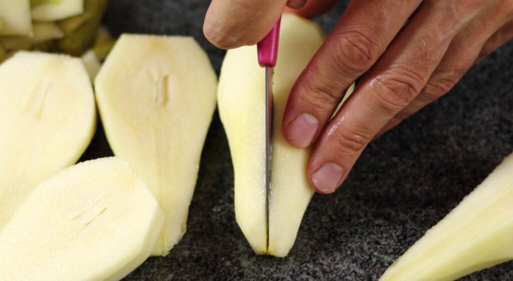 dessert au poire et chocolat