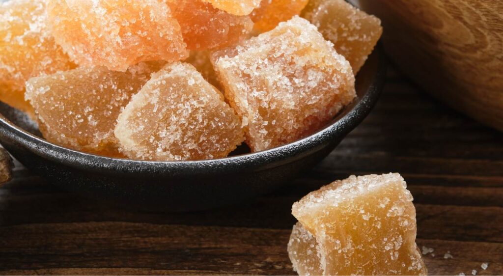 gingembre confit bienfaits​