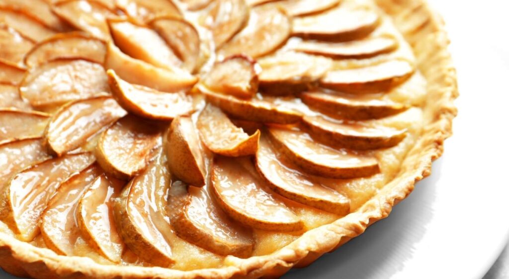recette tarte aux poires