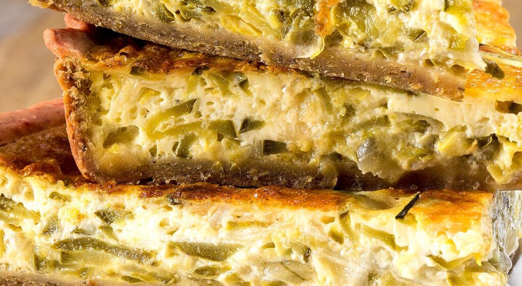 recette de quiche aux poireaux