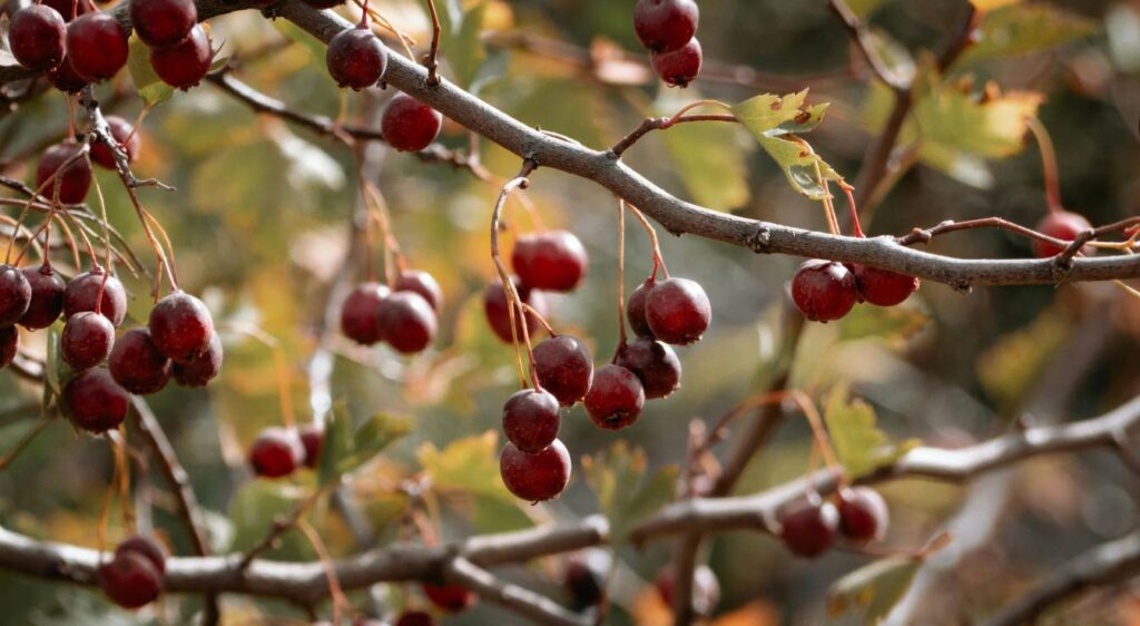 Crataegus monogyna fruit