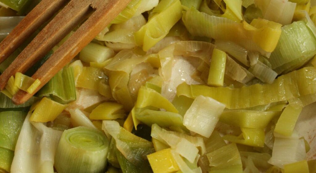 recette fondue de poireaux