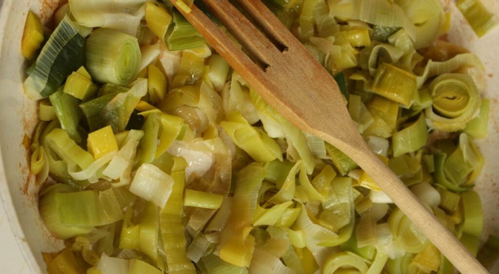 fondue de poireaux recette