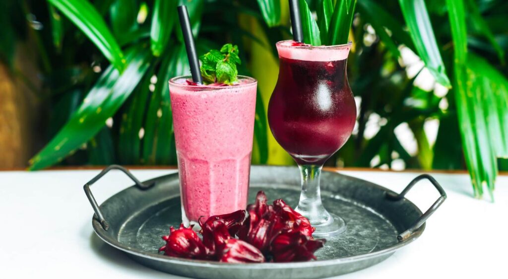 boisson à base d'hibiscus