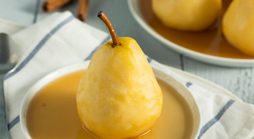 poires pochées