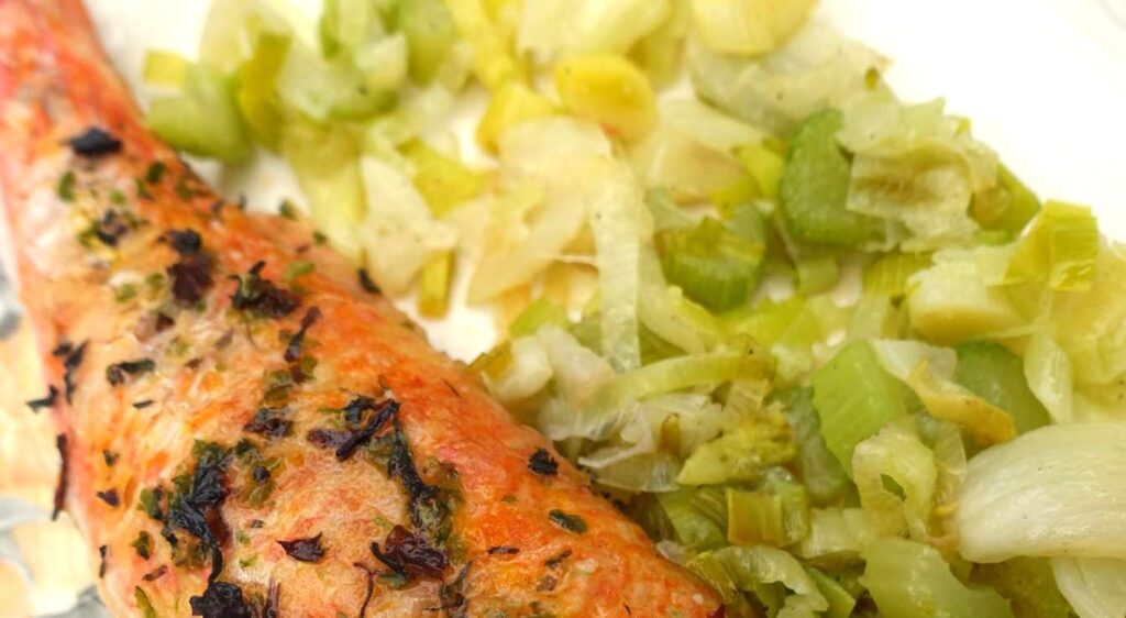 Fondue de poireaux légère