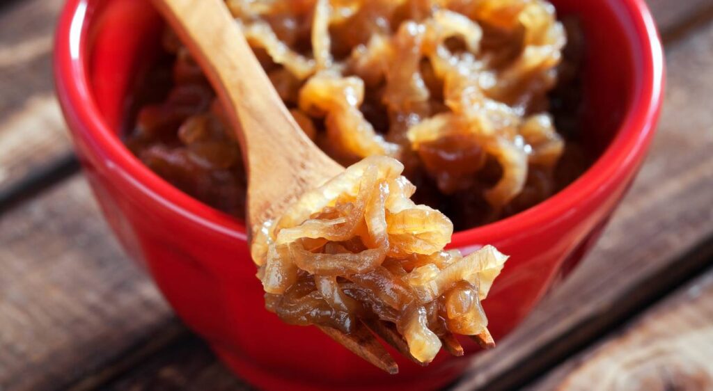 confit d'oignons