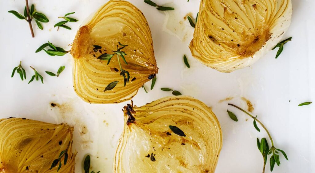 recette oignon au four