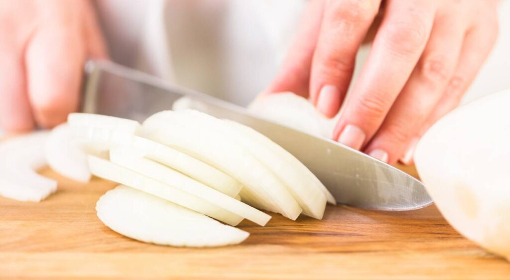 temps de cuisson oignon à la poêle