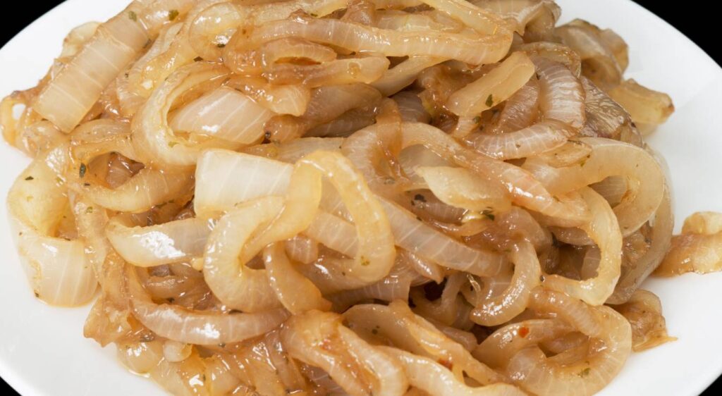 recette oignons à la poêle