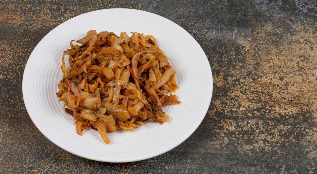 oignon caramélisé recette