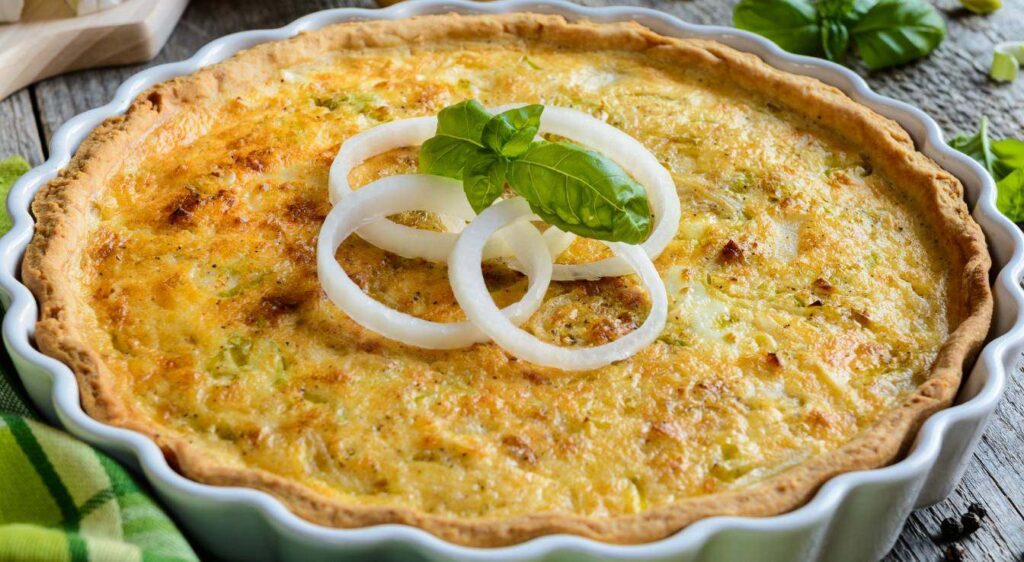quiche aux oignons recette